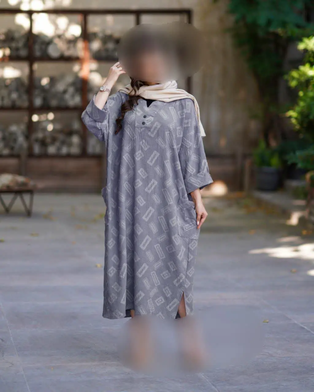 نام: کفتان دکمه چوبی
