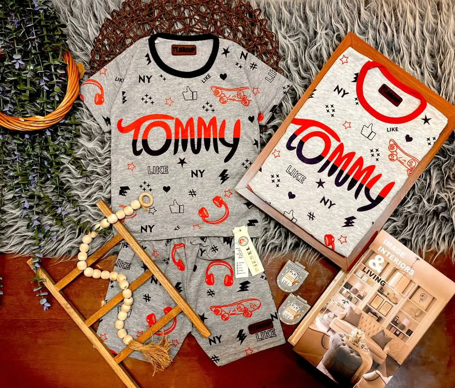 🏷️مدل: تامی 🎃 فول چاپ
