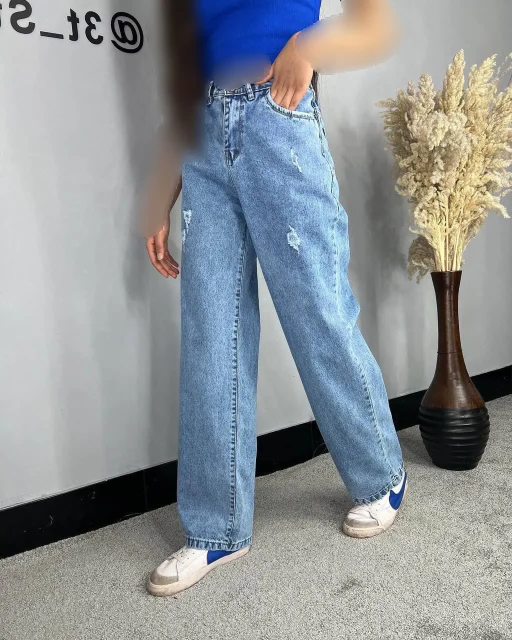 👚 نام: شلوار بگ بلند
