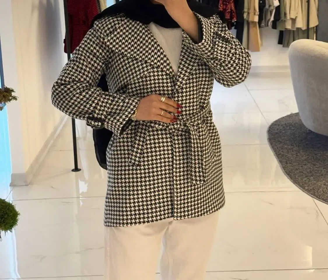 🍁🍂پالتو طرح پیردوپل دو شنل
