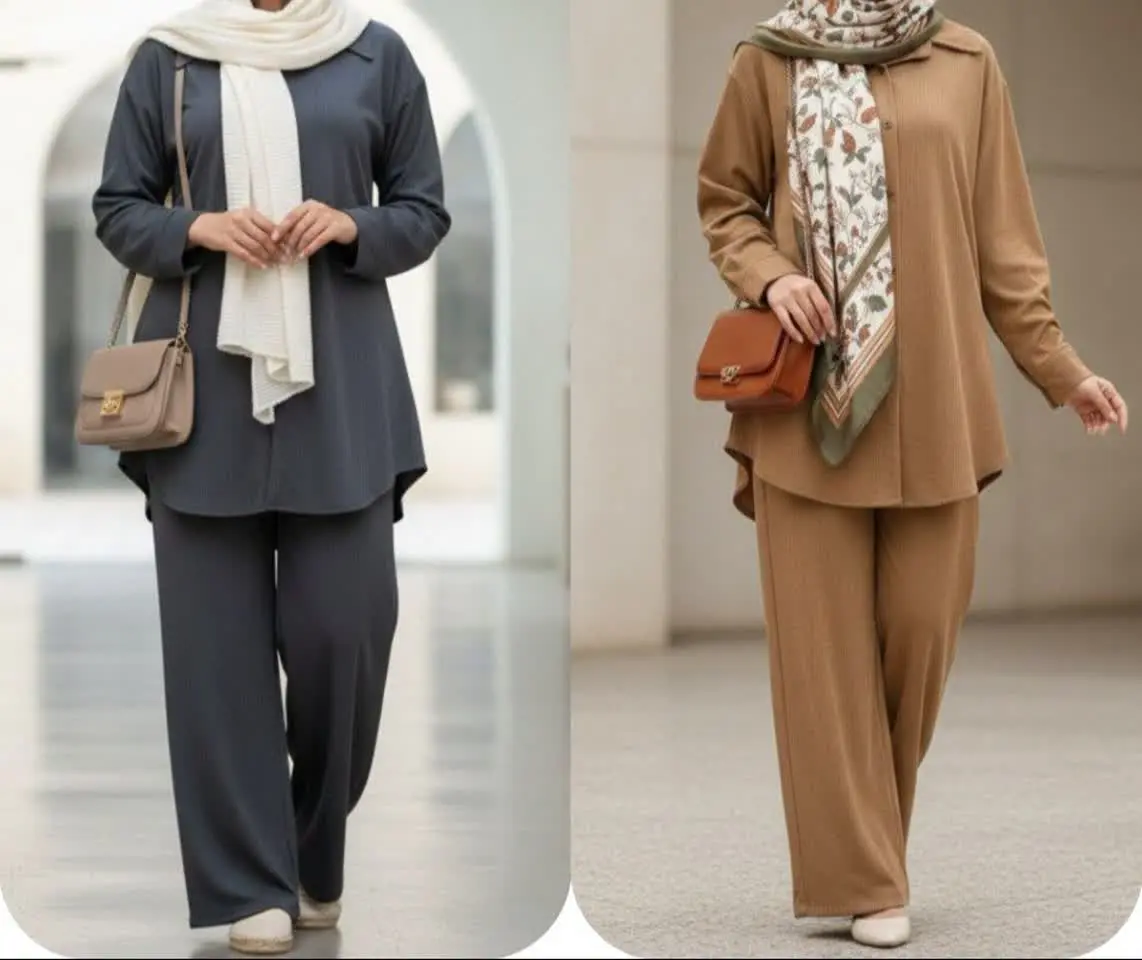 ست مانتو و شلوار مراکشی