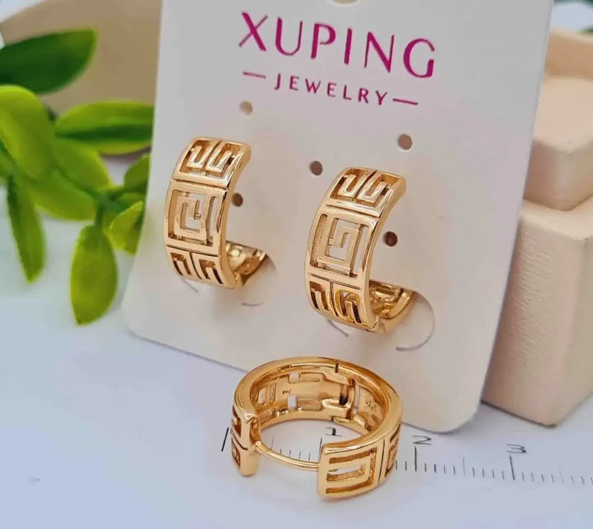 💍گوشواره طرح ورساچ ژوپینگ 🤗