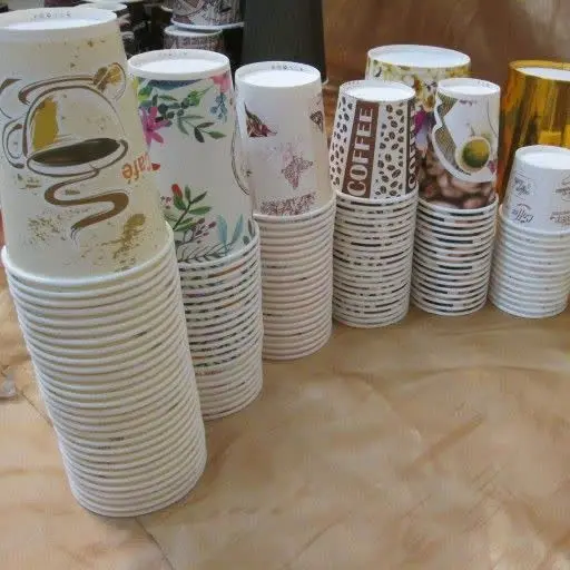 لیوان کاغذی چای تعداد بالا...