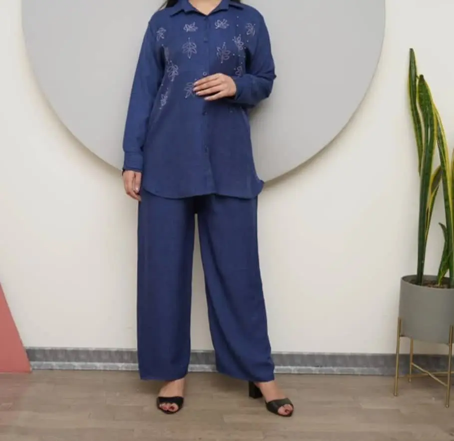 نام: ست تونیک شلوار مرواریدی
