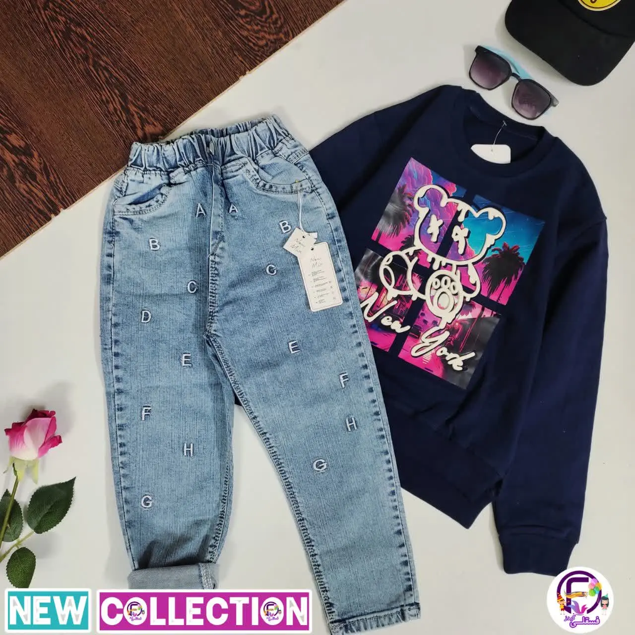 🔅جنس: پارچه لی درجه یک، گلدوزی عالی، چهار جیب، کمرکشی، مدل مام فیت
