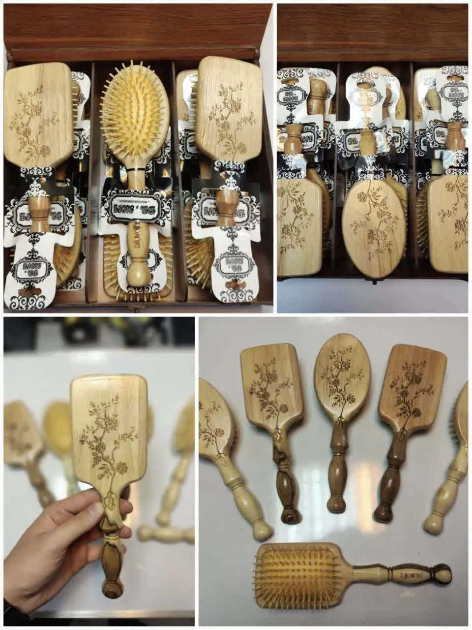 برس تمام چوب دکتر مور