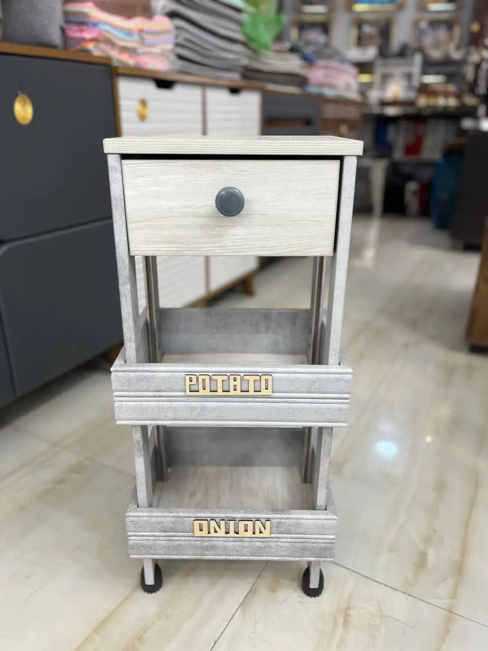 🔱 جاسیب پیاز سه طبقه
