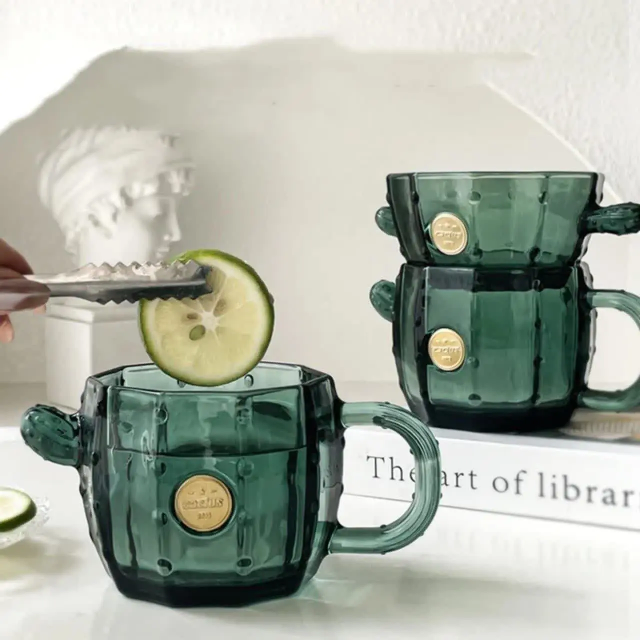 ست لیوان و لیوان تک کاکتوس🌵