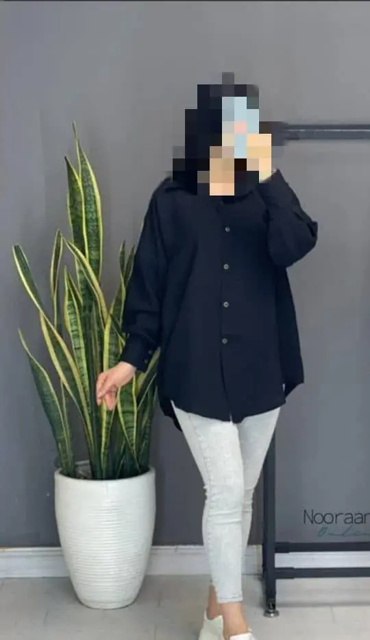 شومیز مانتویی 
