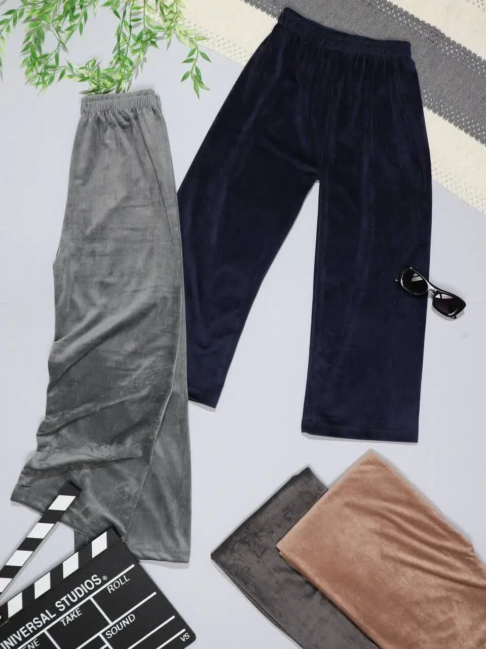 👫شلوار دخترانه مخمل کبریتی👫