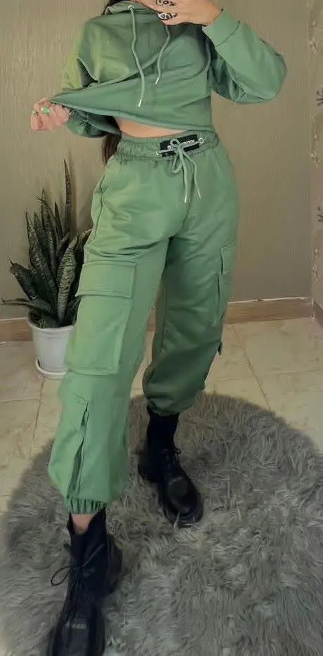 نام: ست #کراپ_شلوار میلان
