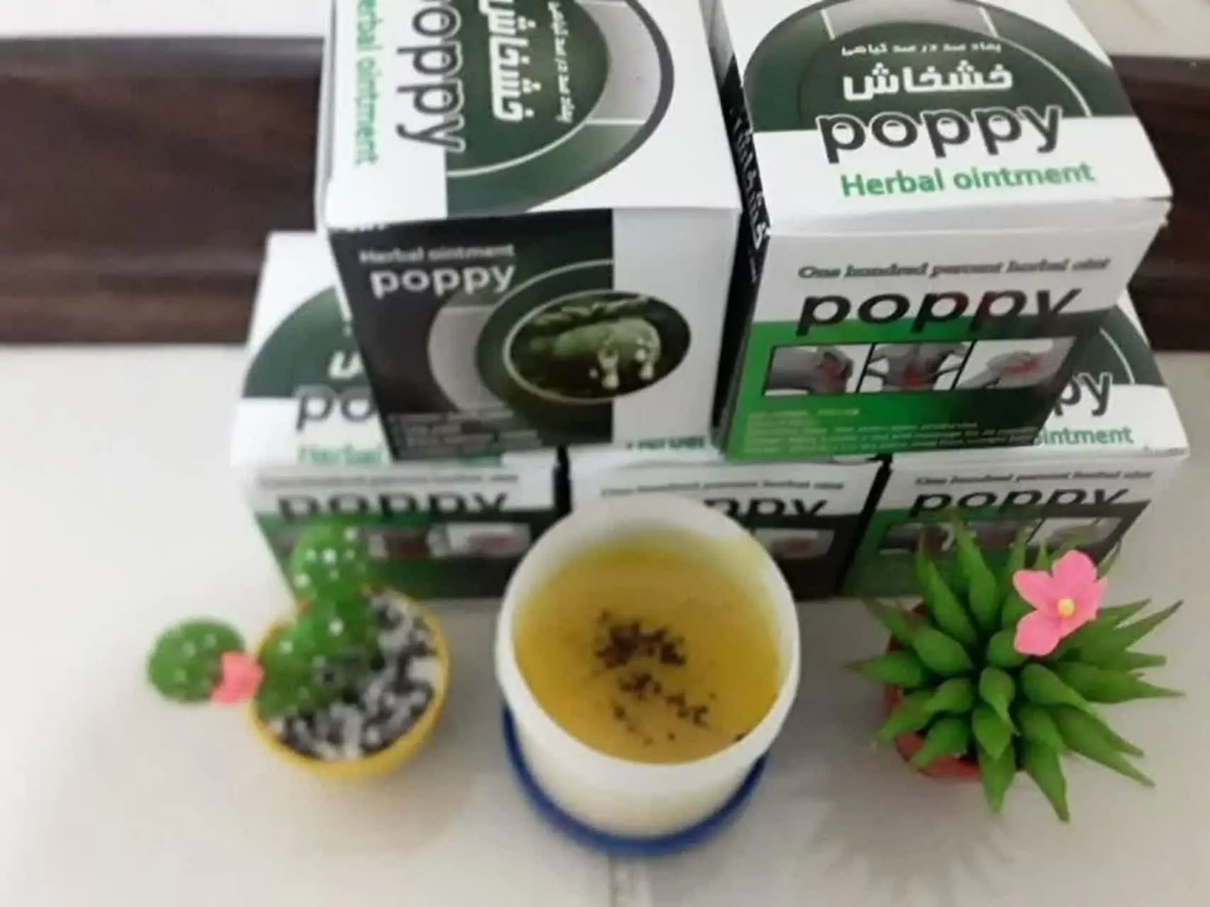 از خواص پماد خشخاش تسکین درد: 
