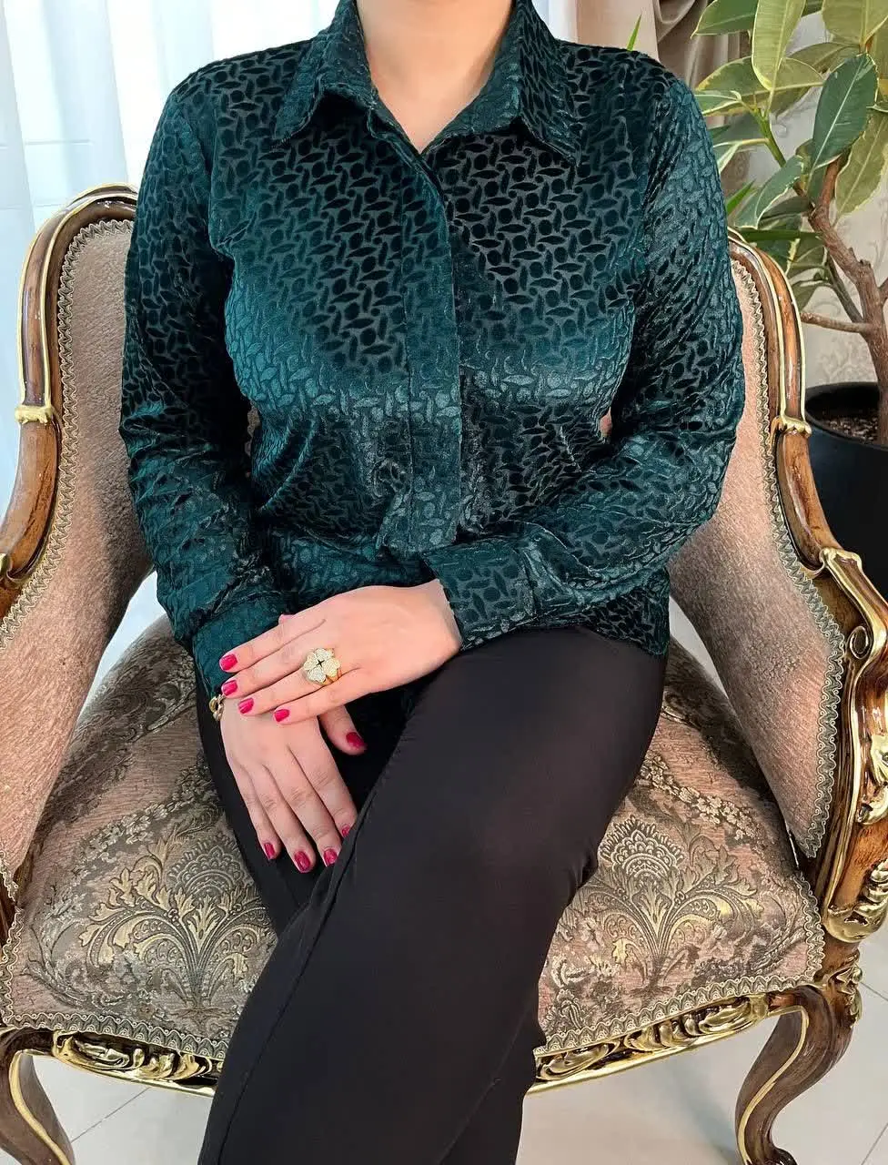 🪧جنس پارچه: مخمل وارداتی طر...