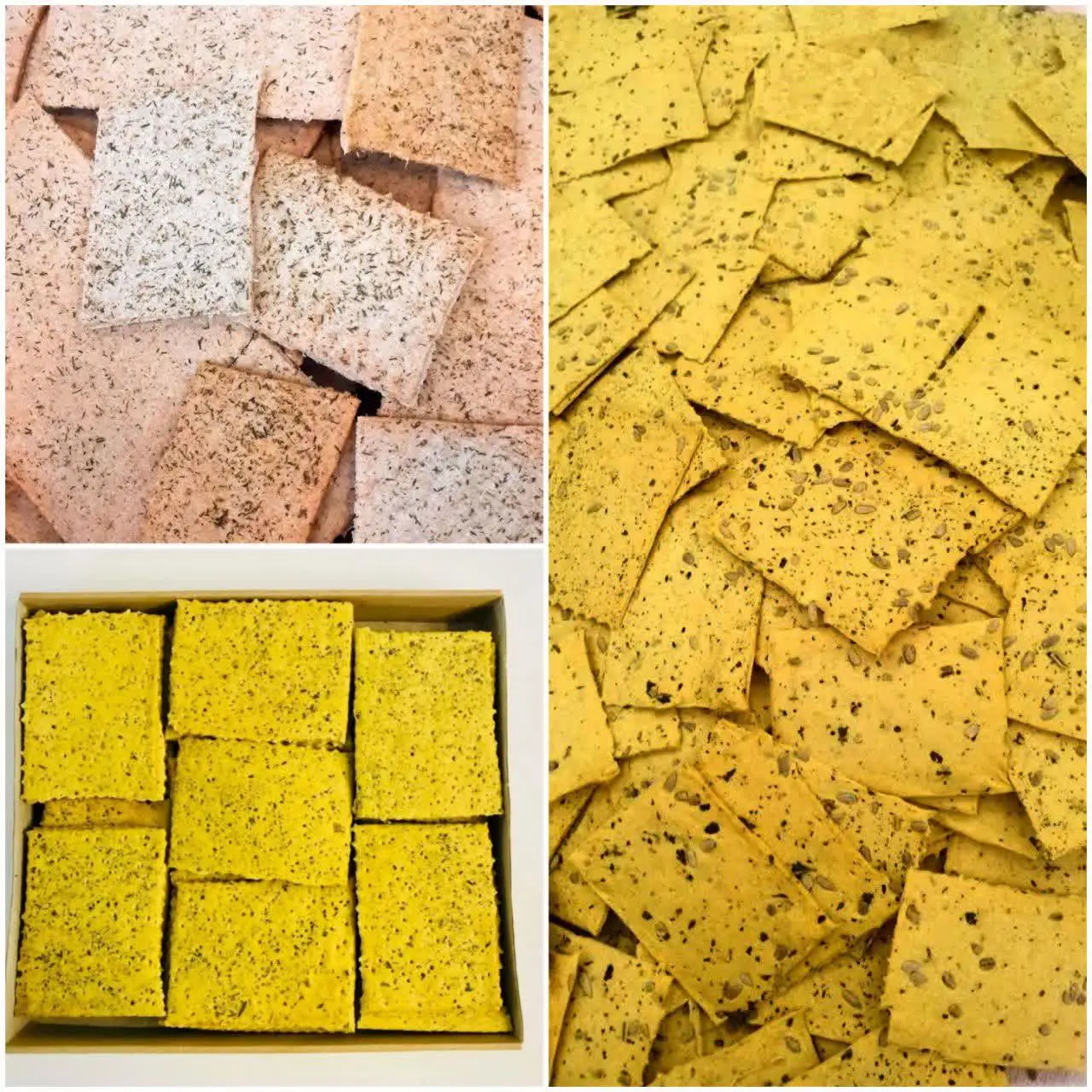 نان خشک چیپسی تردو خوشمزه بدون جوش شیرین
