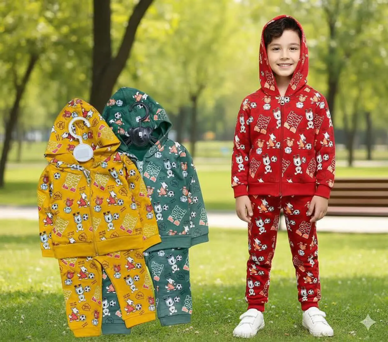 🧶سوشرت شلوار فول چاپ😍 اعلا بچه