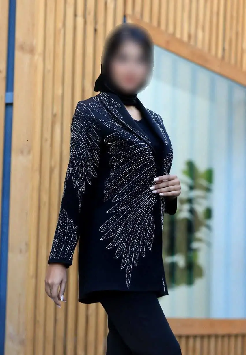 💞 مانتو کتی نگینی مدل طاووس💞
