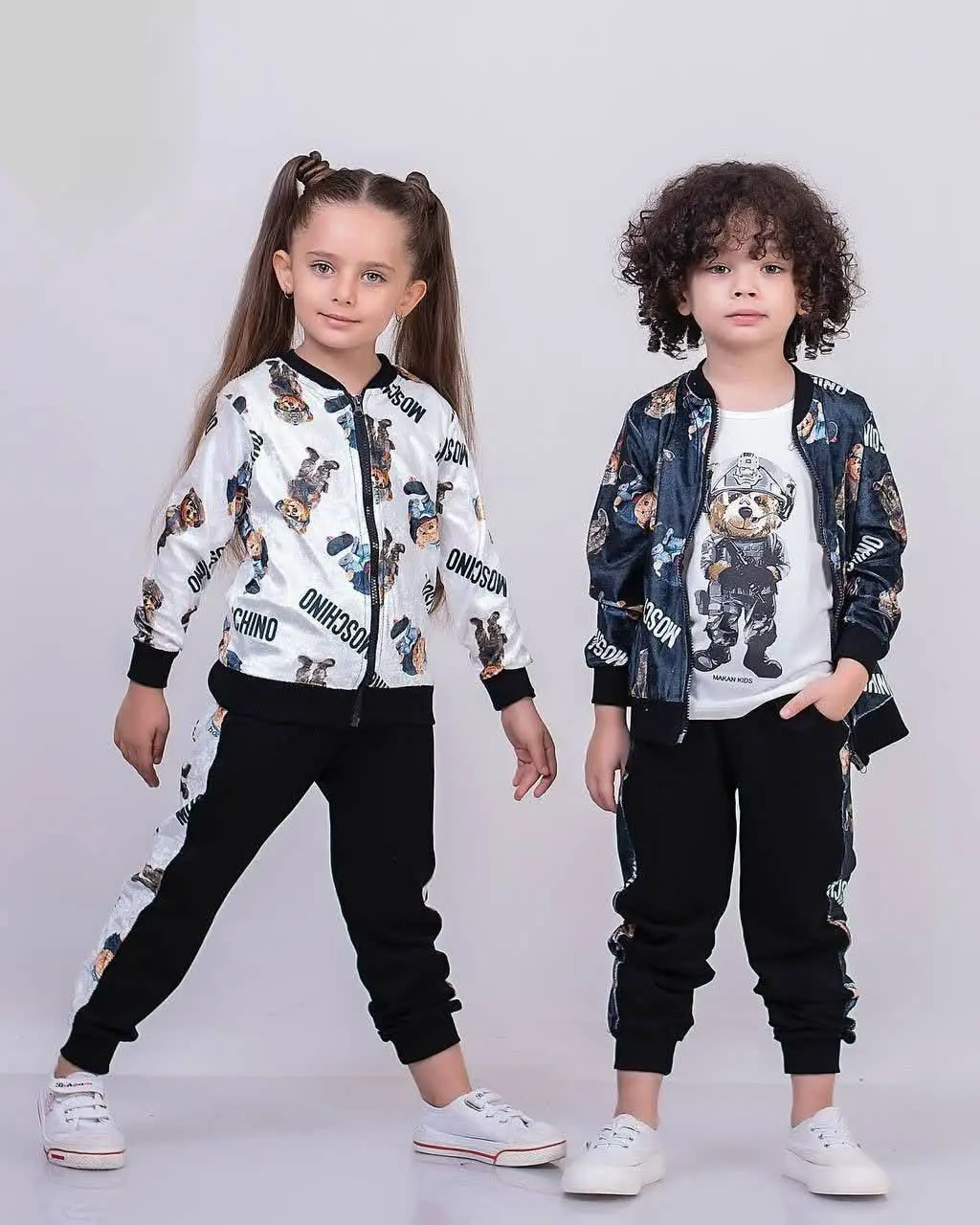 💞ست سه تیکه مخمل تدی دختر پسری 💞
