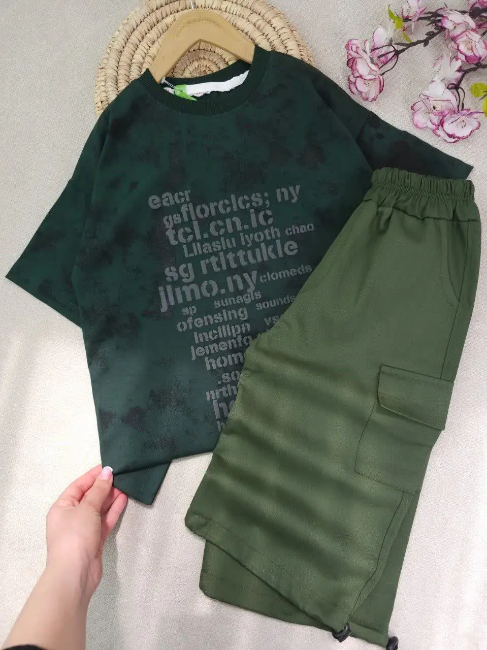 تیشرت شلوارک پسرانه eacr
