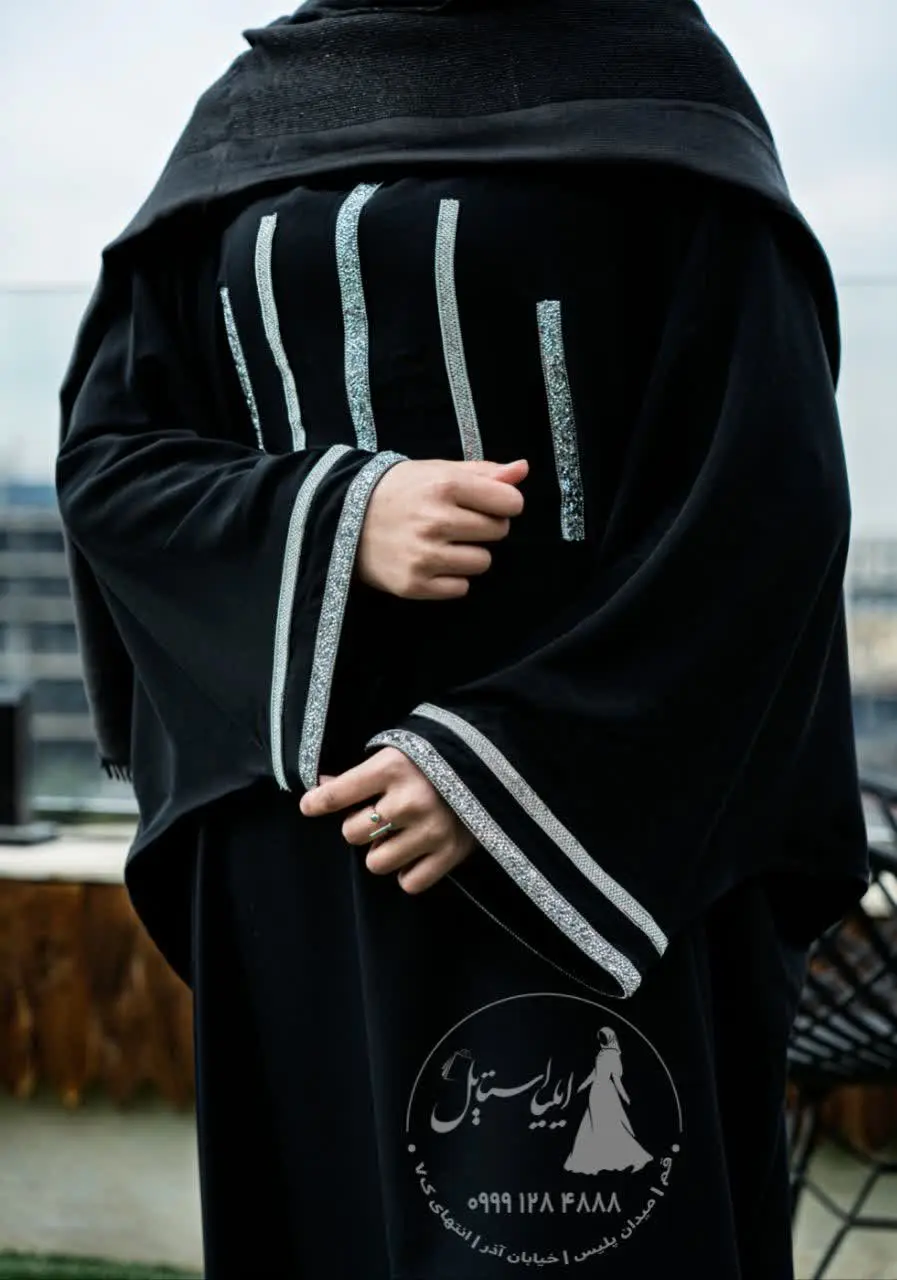 🌟مانتو عبایی مدل آرزو 
