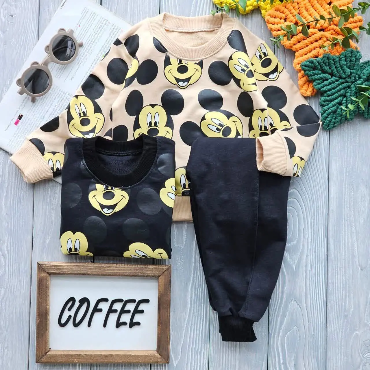 👕👖 بلوز شلوار میکی موس 
