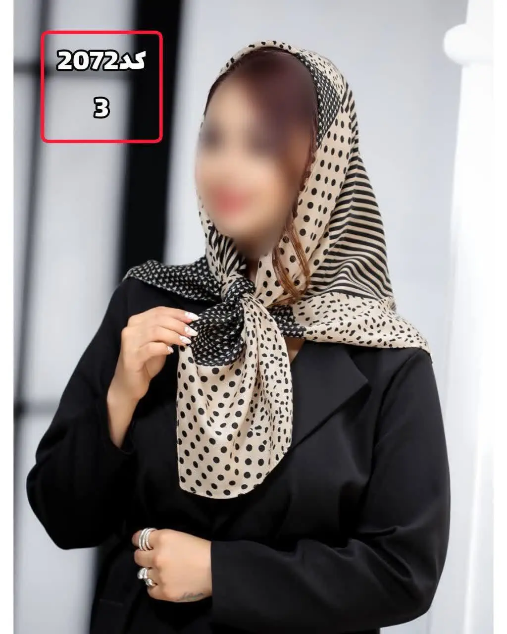 🖋نام: 🟣روسری نخ قواره۱۰۰ بهاره کد۲۰۷۲
