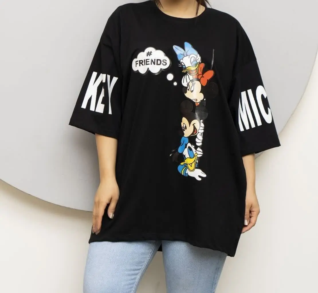 👚نام: #تیشرت لانگ میکی موس
