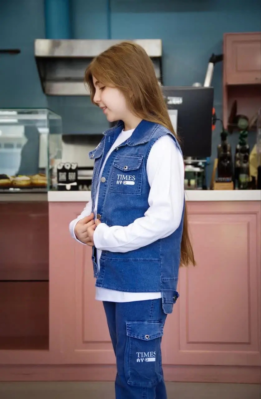 🔸سایز ۱: قد جلیقه ۴۸ آستین...