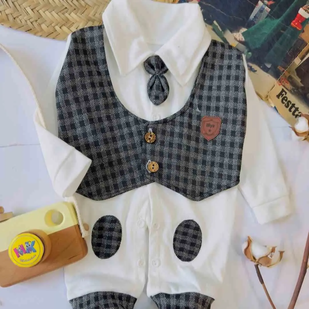 کد ۱۶۵۱ سرهمی جلیقه‌ای نوزادی و کودک 
