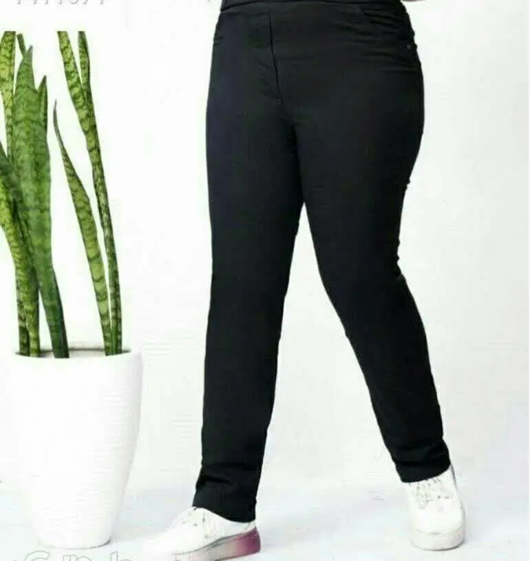 شلوار کتان کش یا همان طرح لی (نیل) راسته مشکی مشکی😍با کیفیت اعلا و کشسانی عالی👌👌
