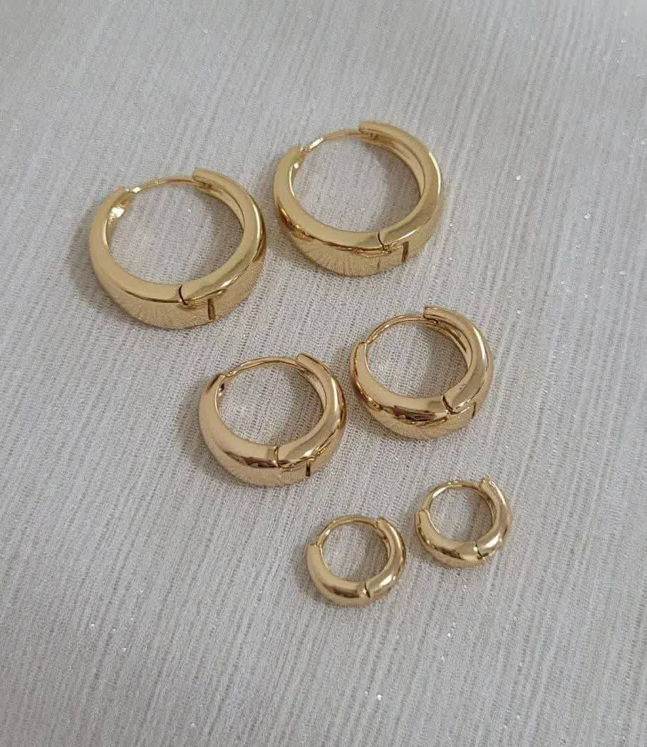 گوشواره ژوپینگ ۳ جفتی کد ۲۶۵۲