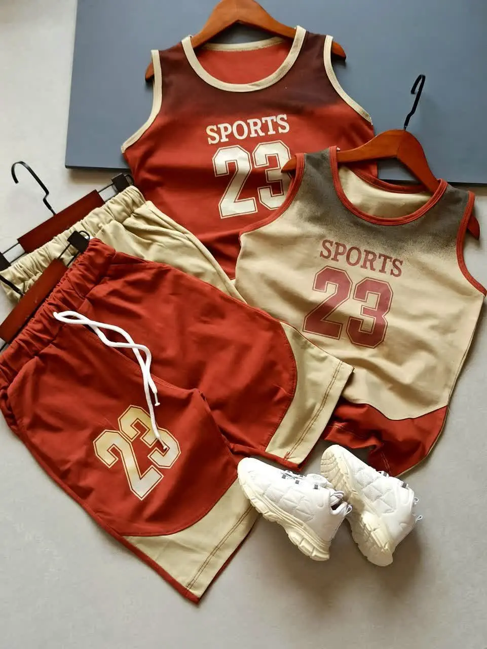 جنس تیشرت و شلوارک پنبه یک رو عالی 
