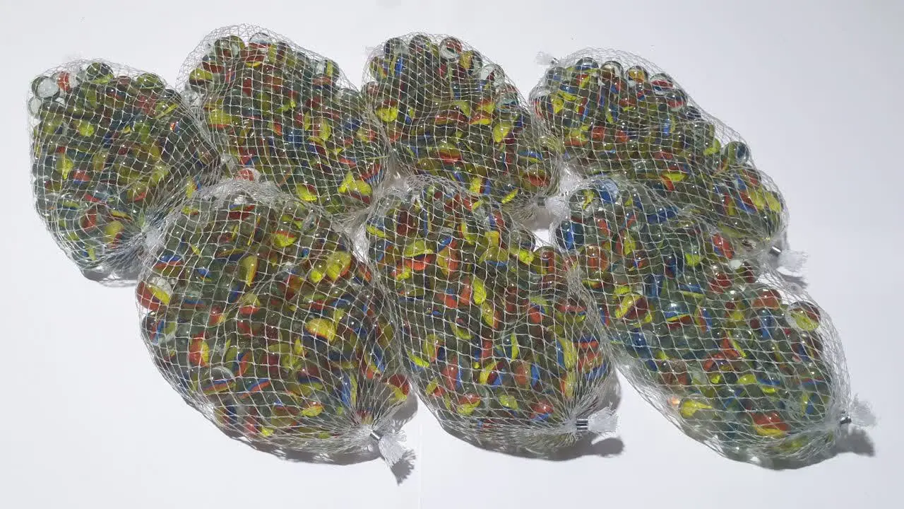 تیله سه پر بسته‌ای (۱۰۰ عددی) 
