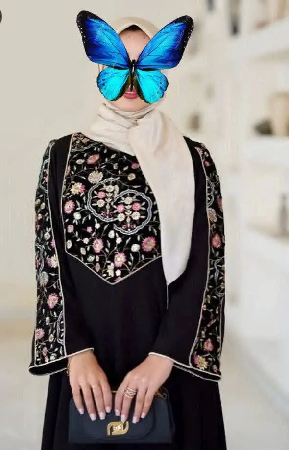 مانتو عبایی آذرخش