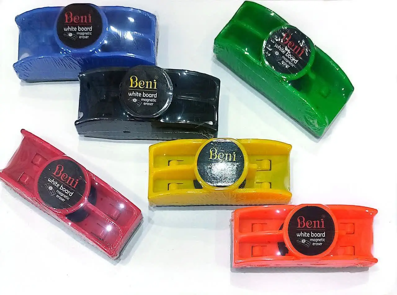 تخته پاکن مغناطیسی (مگنتی) جا ماژیک دار 
