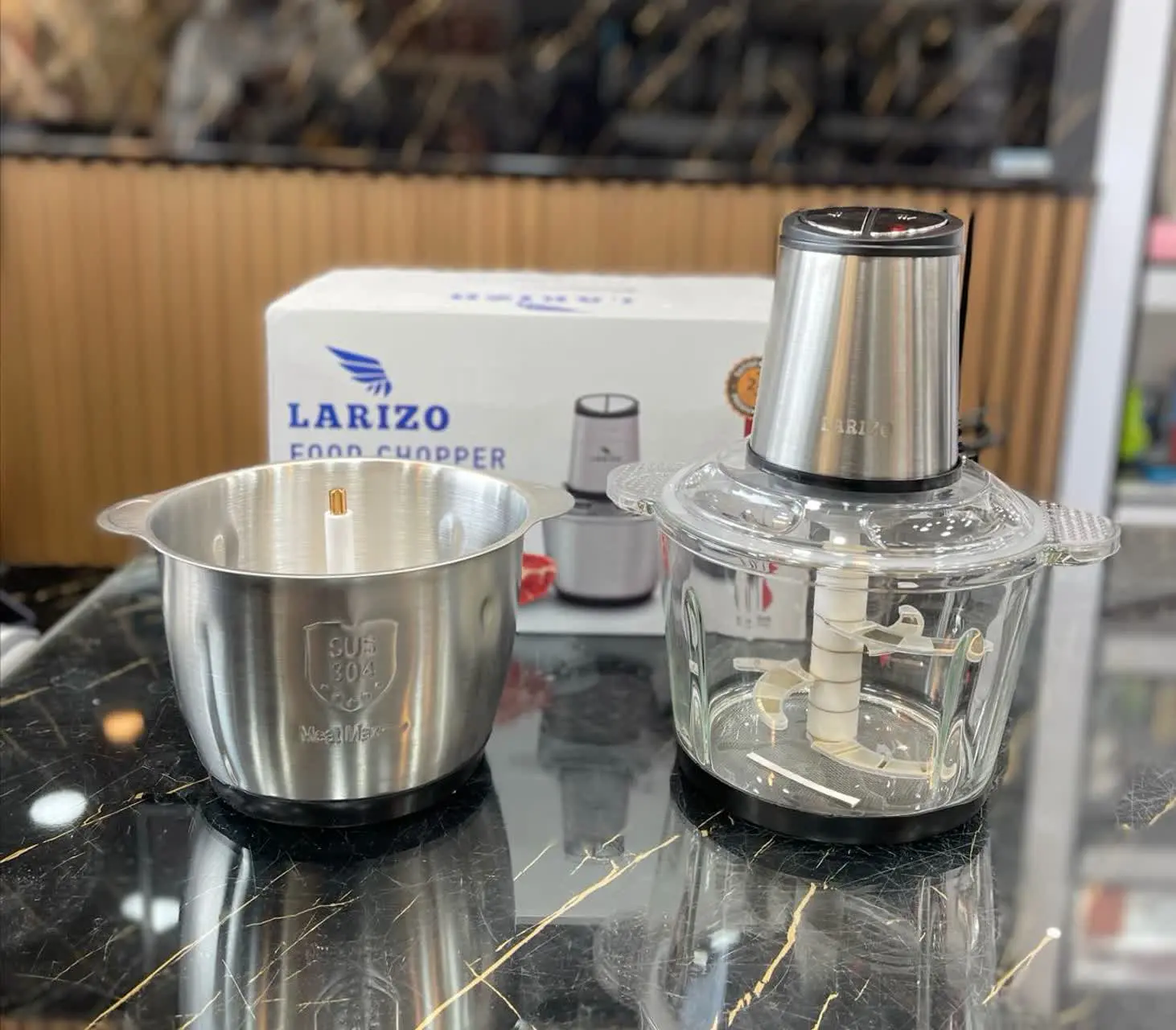 خردکن دو کاسه LARIZO💥