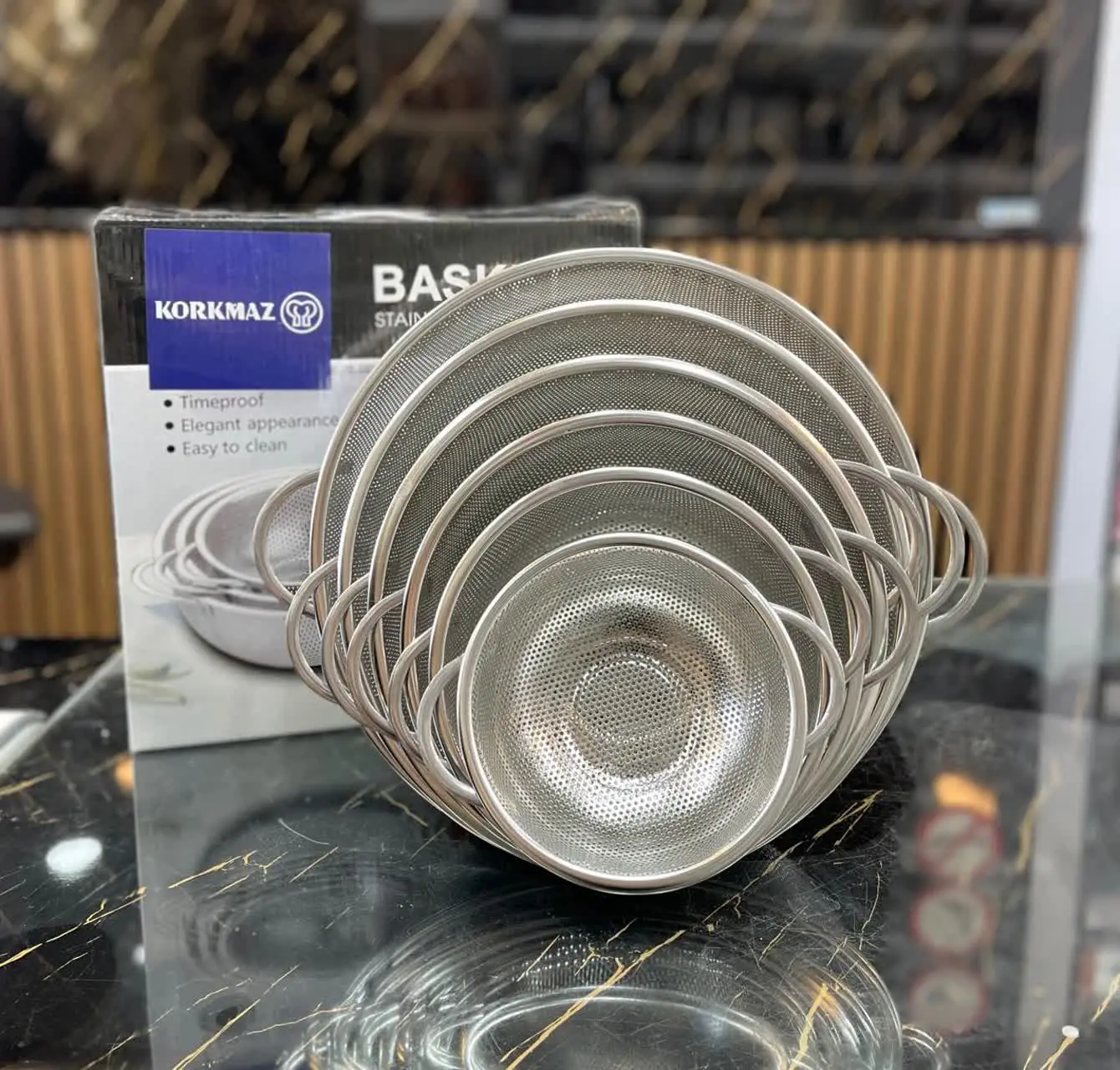 آبکش ۶تایی پانچ KORKMAZ💥