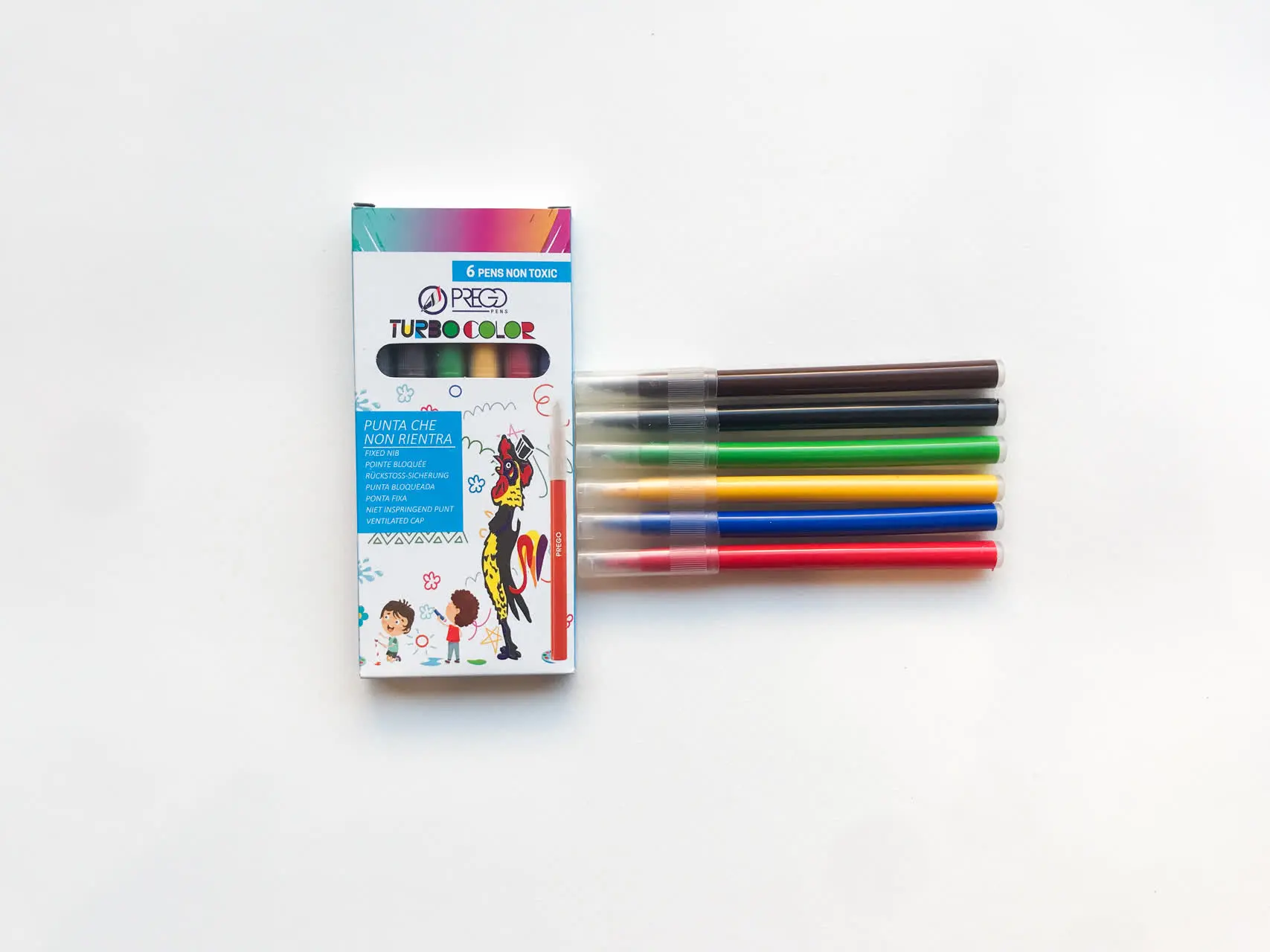 ماژیک نقاشی ۱۲ رنگ برند پرگو😍
