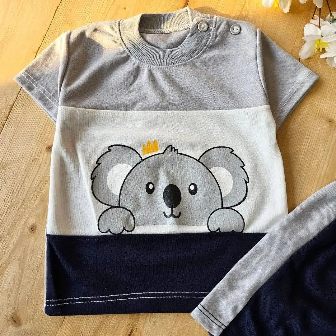 تیشرت شلوارک کوآلا سایز ۳۵، ۴۰ 
