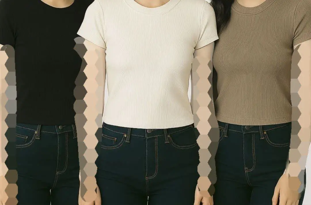 کراپ کبریتی پنبه سایز نرمال...