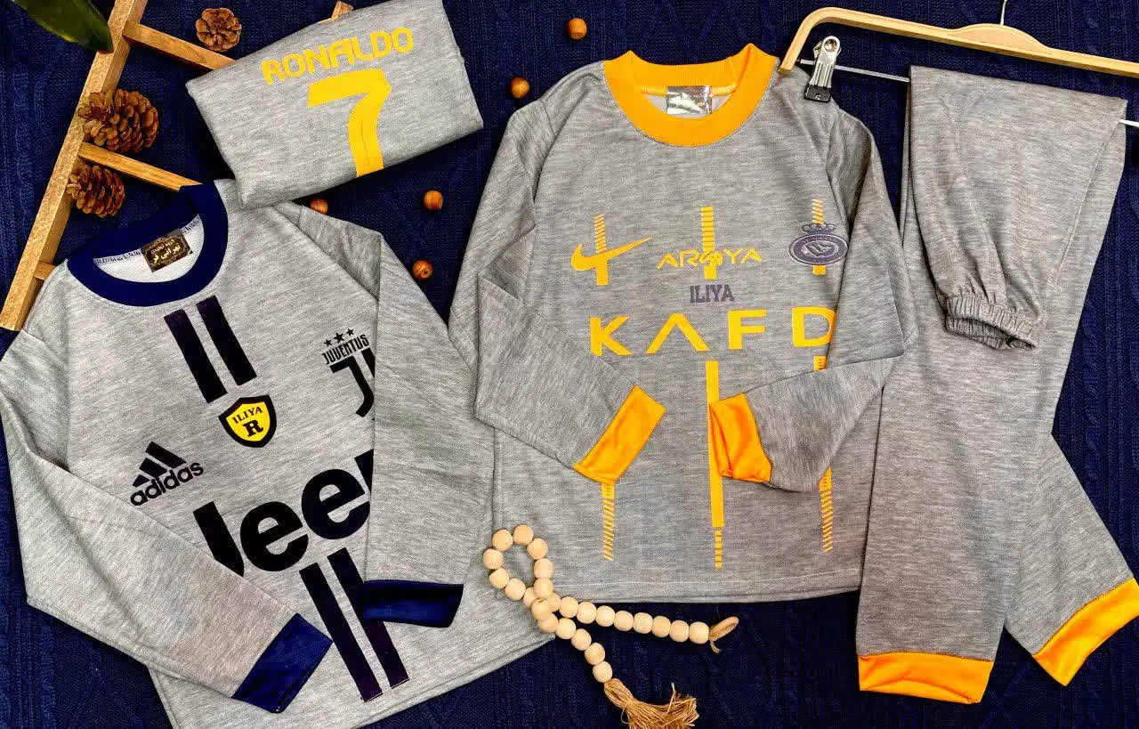 🧶 بلوز شلوار 👌 پسرانه پشت چاپ
