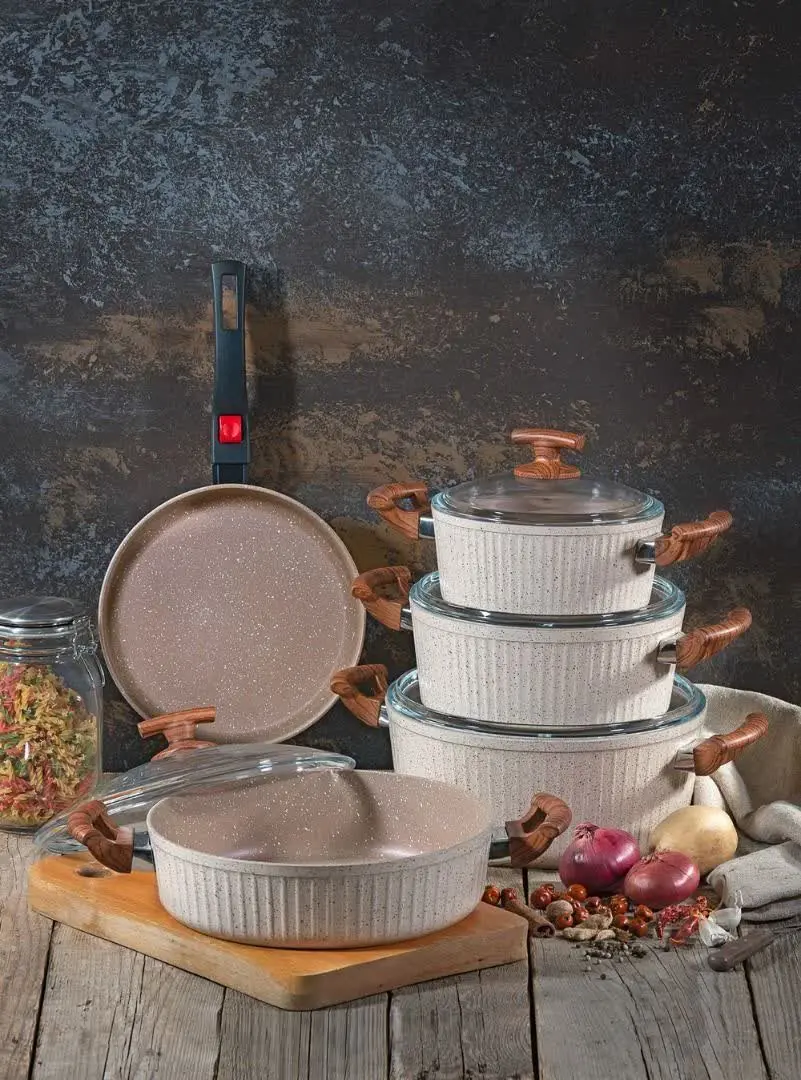 ✨سرویس قابلمه ۱۰پارچه (elsa) 
