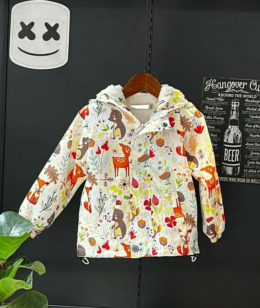 سویشرت بارونی دخترانه طرح پ...