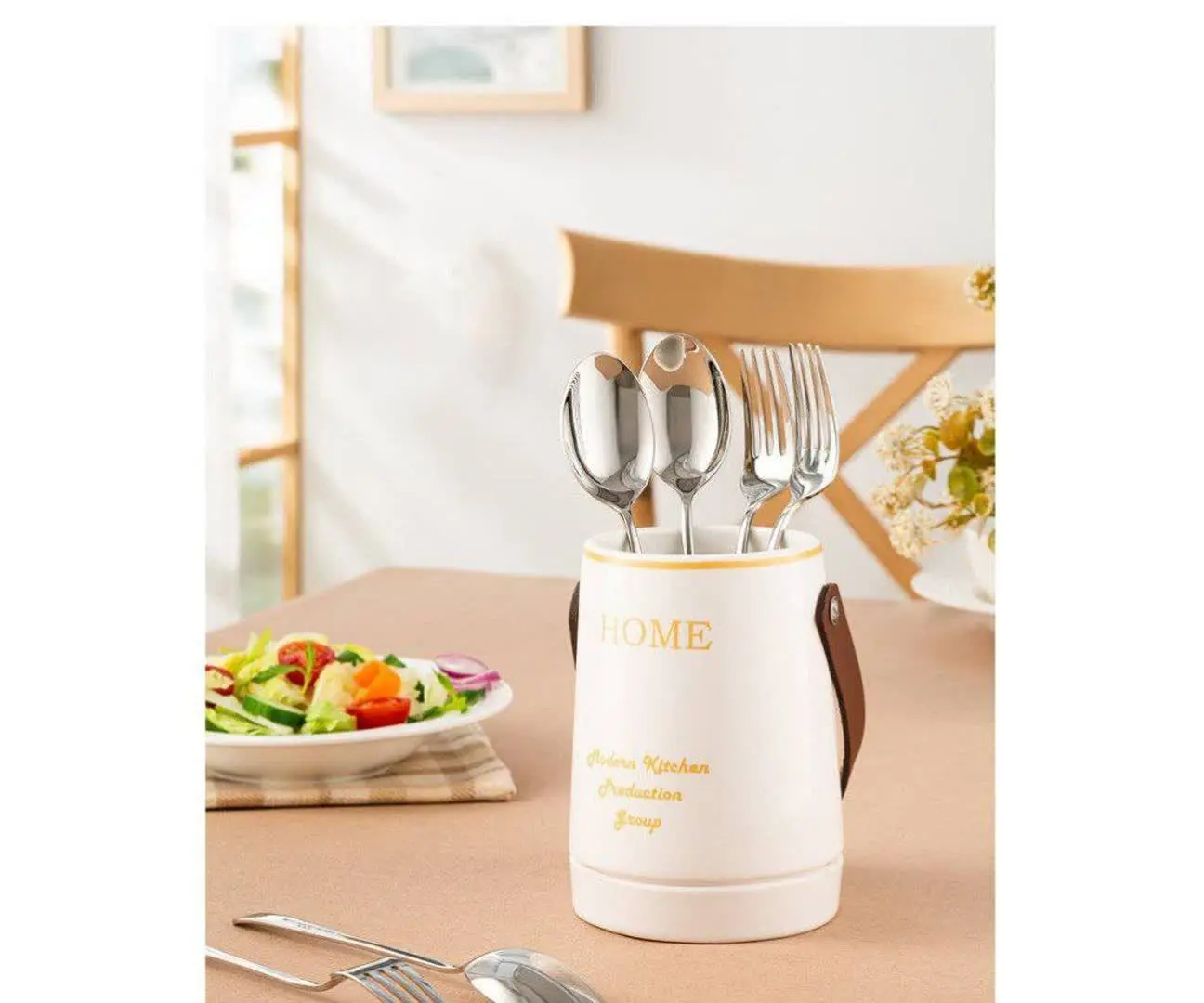 #جاقاشقی زیره دار دسته چرمی MK
