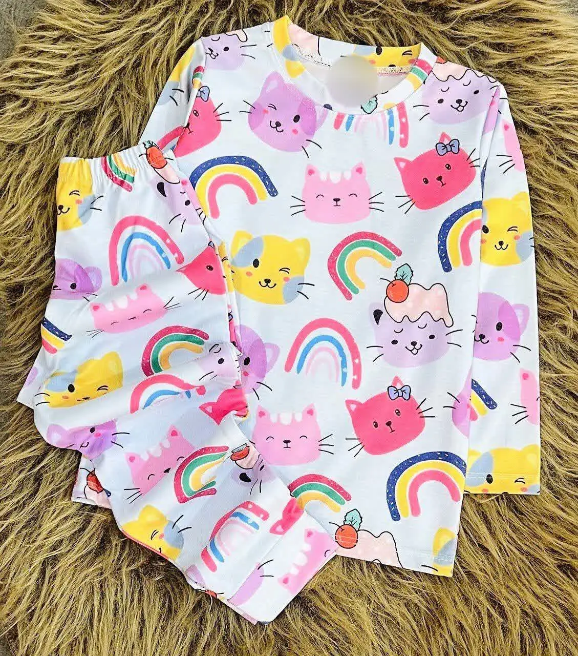 👚نام: ست راحتی پاییزه گربه ناقلا
