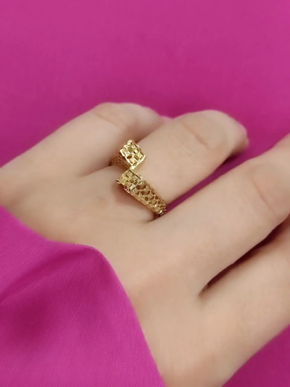 نمای داخل دست انگشترای #طلاروس 
