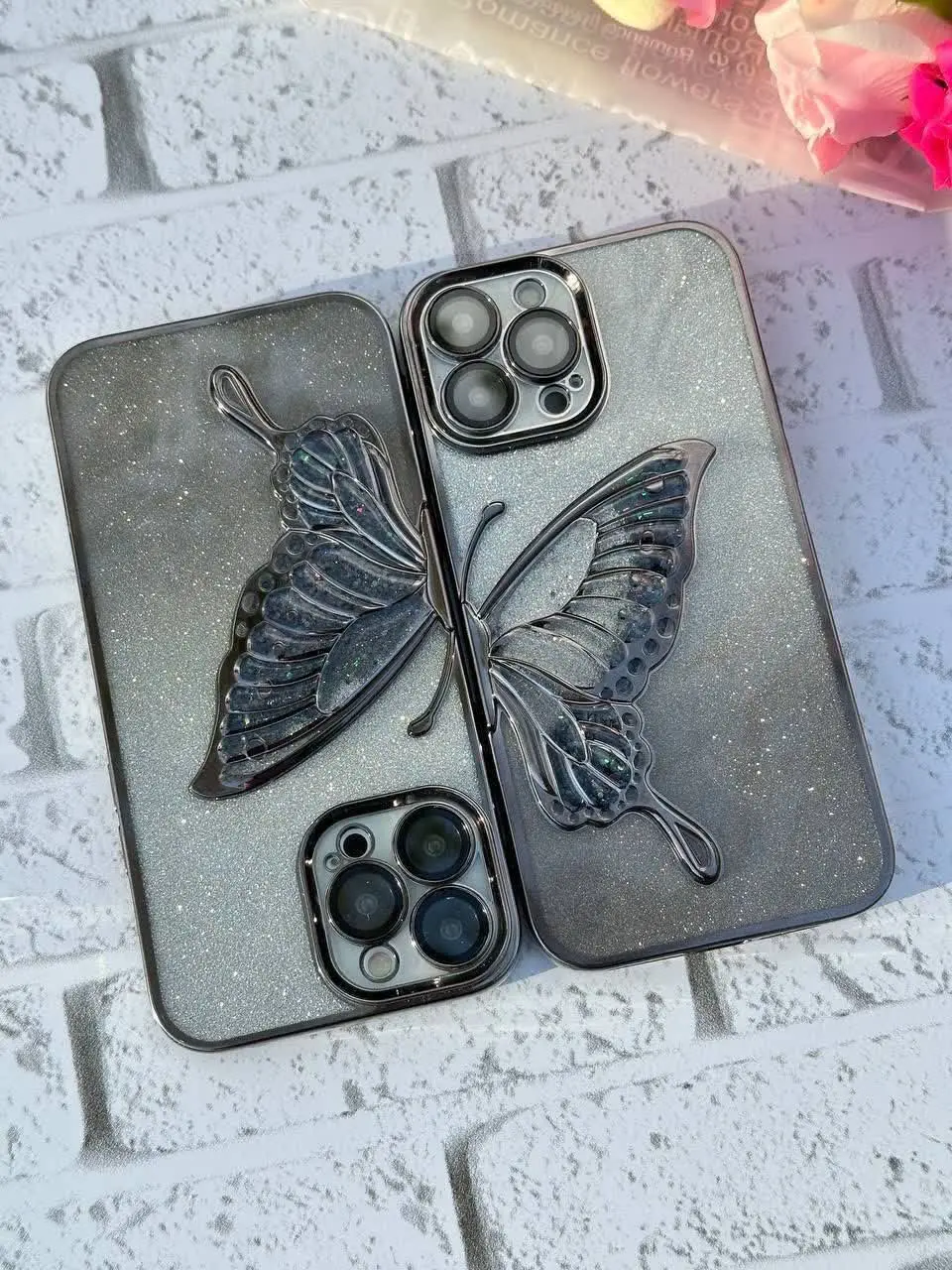 قاب پروانه شاین آکواریومی در سه تم رنگی مختلف مخصوص انواع #سامسونگ #شیائومی و #آیفون 
