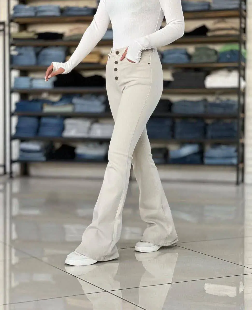 ❤️نام: شلوار دکمه دکمه
