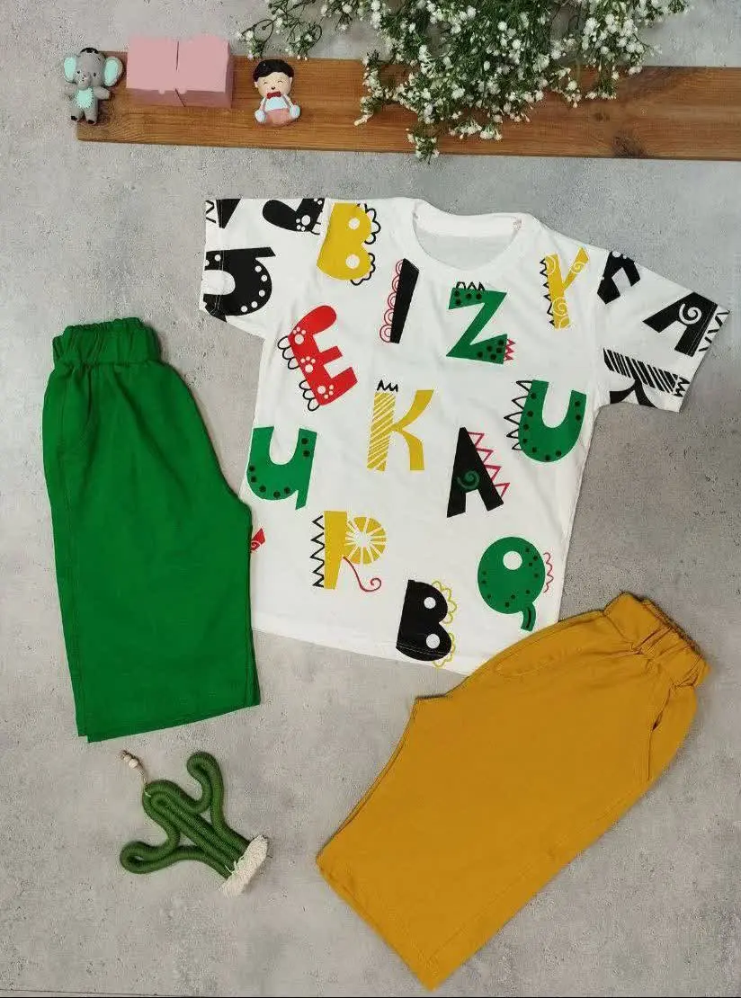 🔮تیشرت شلوارک اسپرت طرح لاتین🔮
