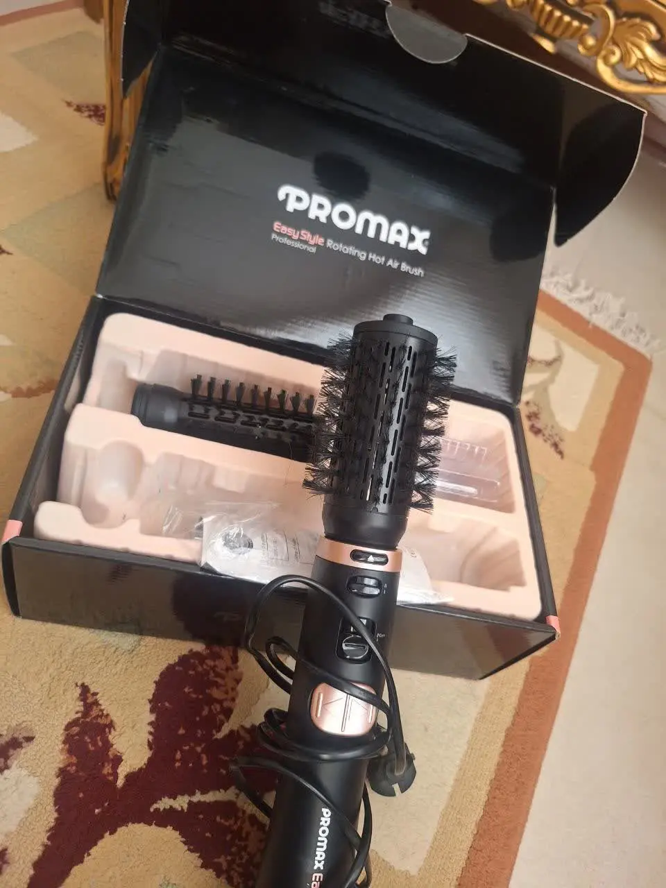 سشوارچرخشی مارک پرومکس سالم وتمیزونو سری اضافه پلمپ 
