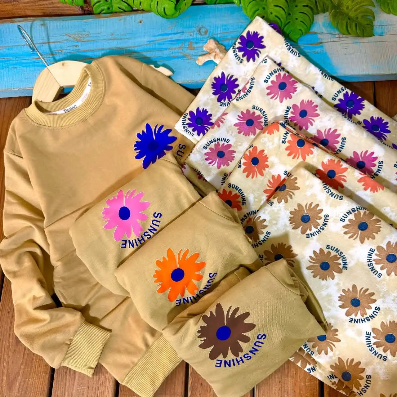 💞 کراپ شلوار دخترانه بابونه 💞
